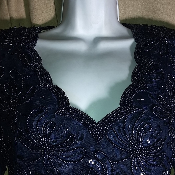 Navy Gown - Picture 3 of 9